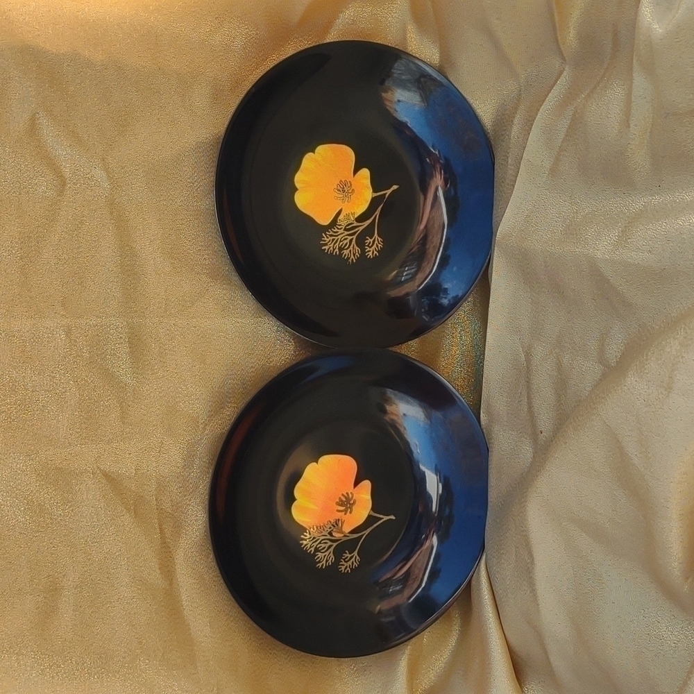Couroc Vintage Set of 2 Bowls